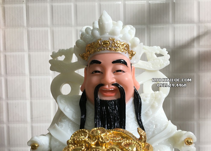 mẫu tượng thần tiền trắng đẹp