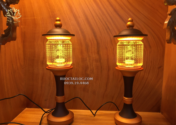 The most beautiful Prajna heart Sutra worship lamp