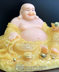 Tượng Phật Di Lặc thạch anh ngồi nằm DLBT - 013