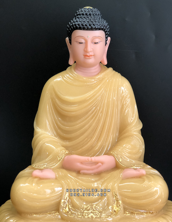 Tượng Phật Thích Ca đế 8 cạnh thạch anh cao cấp giá tốt nhất tại kho