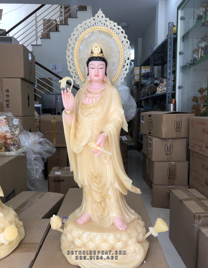 tượng tây phương tam thánh vàng ngọc thạch anh đẹp nhất