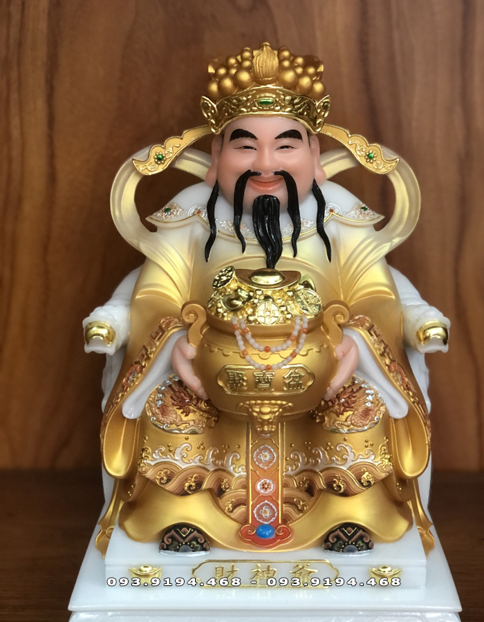 tượng thần tiền vẽ gấm đẹp nhất