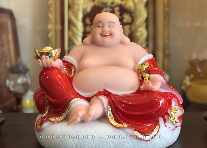 Hình tượng Phật Di Lặc ngồi tự tại đẹp
