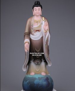 Tượng Phật Diêu Trì Địa Mẫu đẹp bằng đá PDM-002