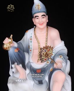 tượng tế công bằng bột đá khoáng vẽ gấm