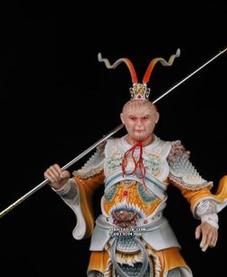 tượng tề thiên đại thánh tôn ngộ không bằng đá cưỡi rồng đẹp