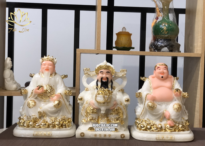 Bộ 3 ông thần tài thổ địa trắng đẹp nhất HCM