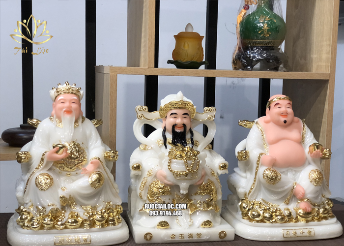 Bộ 3 ông thần tài thổ địa trắng đẹp nhất HCM
