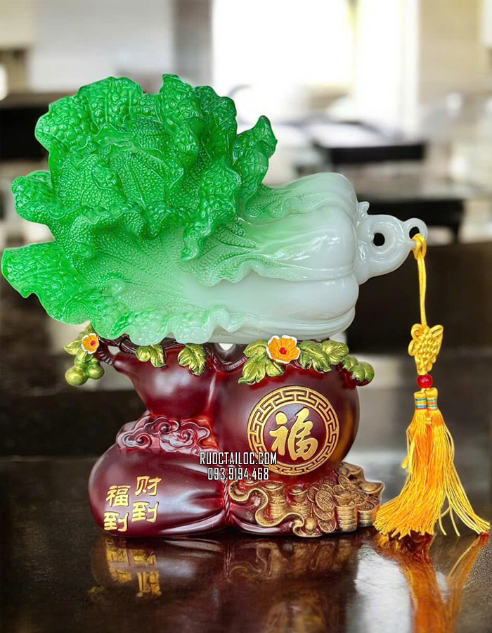 bắp cải hồ lô phong thủy chiêu tài phát lộc