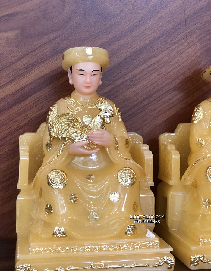 Tượng Cậu Tài Cậu Quý bột đá thạch anh cao cấp CTCQ-001