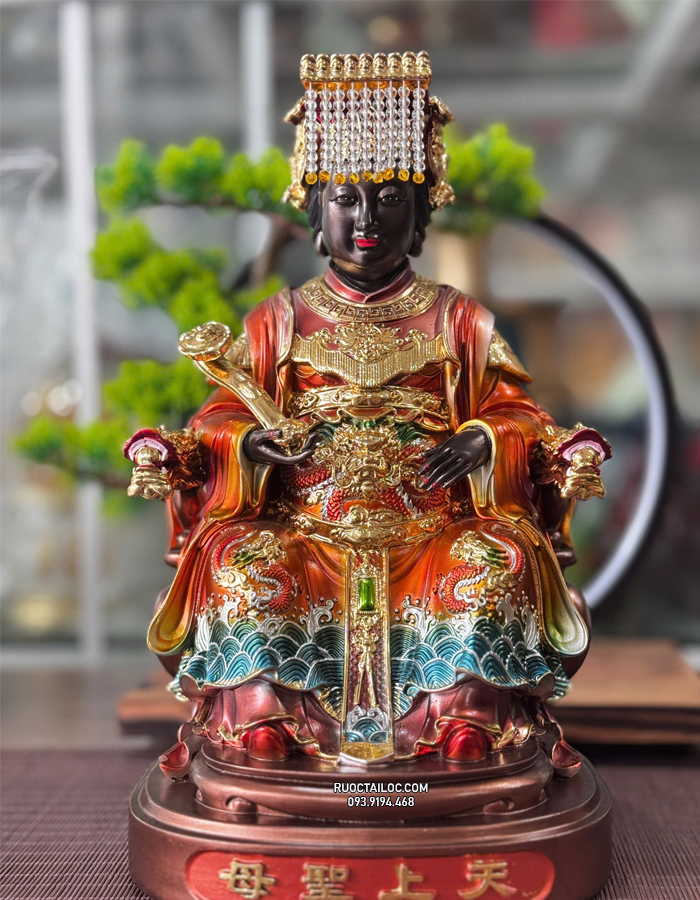 Tượng bà thiên hậu bằng composite đẹp
