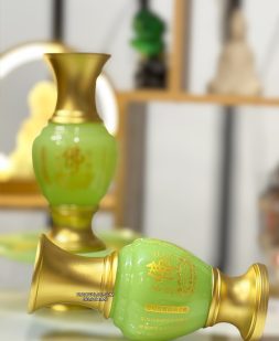bình bông bột đá thạch ngọc khắc tâm kinh chữ Phật DTC-013