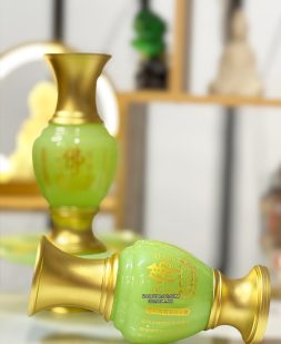 Trọn Bộ Đồ Thờ Cúng Bằng Bột Đá Thạch Ngọc khắc tâm kinh chữ Phật