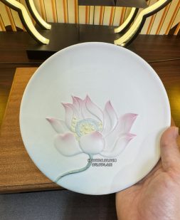 dĩa trái cây thờ cúng hồng liên tịnh đế đẹp