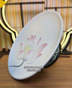 dĩa trái cây thờ cúng hồng liên tịnh đế đẹp