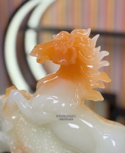 tượng ngựa lập mã bách tài phong thủy tài lộc hút vận