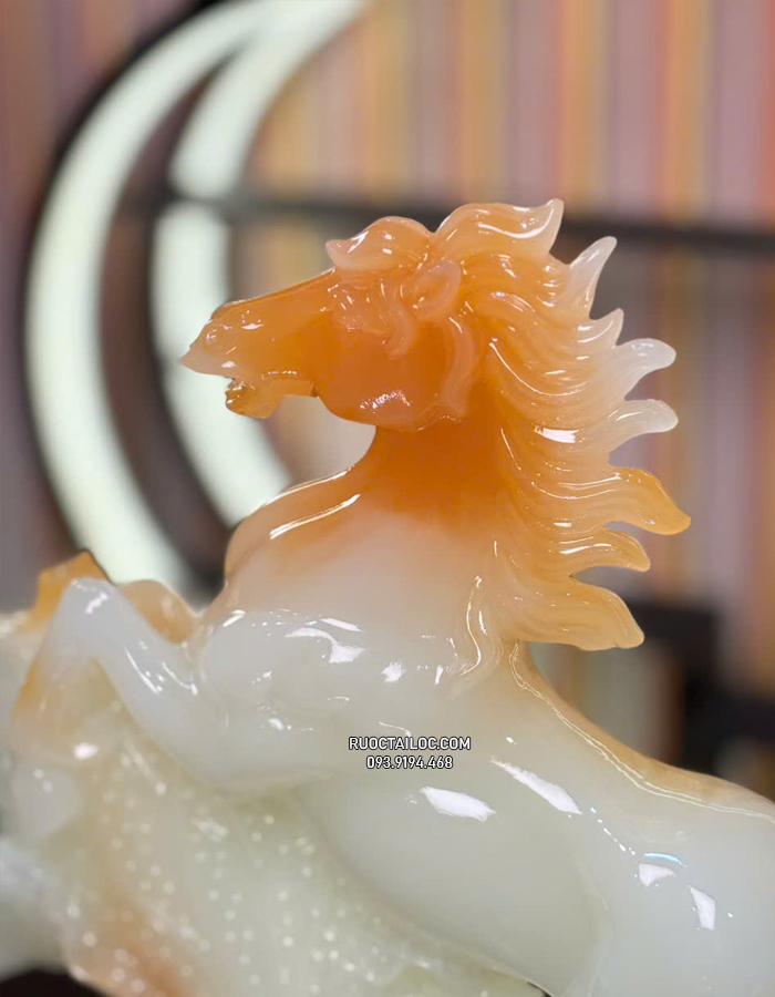 tượng ngựa lập mã bách tài phong thủy tài lộc hút vận