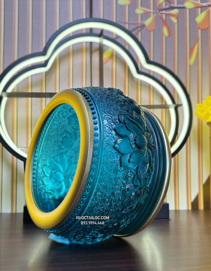 lư hương lưu ly xanh ngọc đẹp nhất