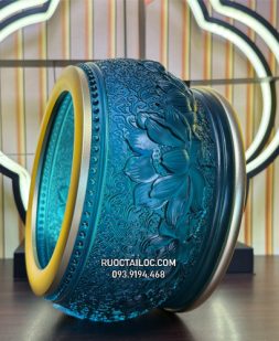 lư hương lưu ly xanh ngọc đẹp nhất