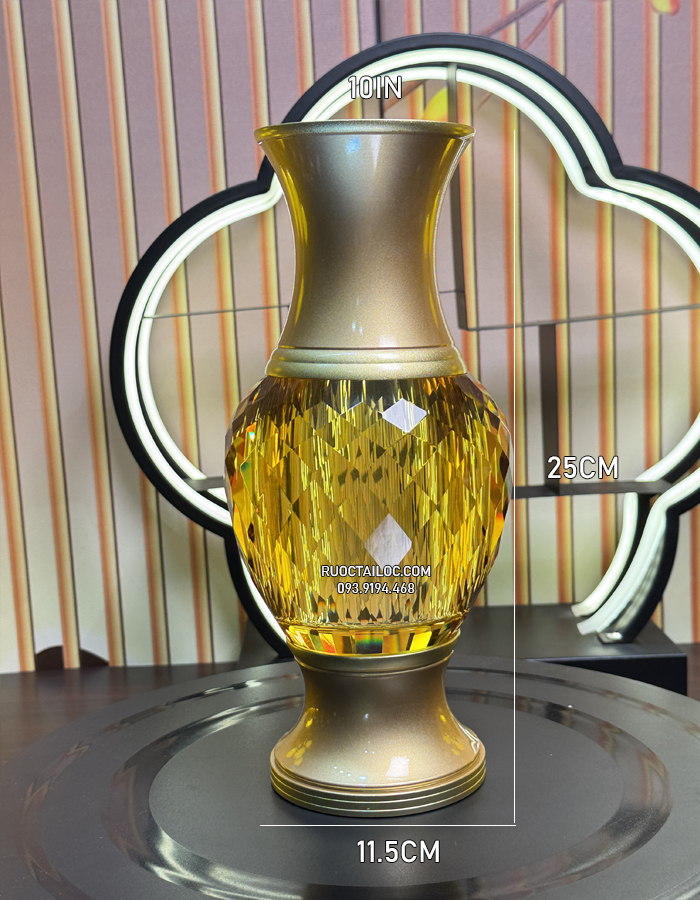 bình bông lưu ly vàng ngọc đẹp