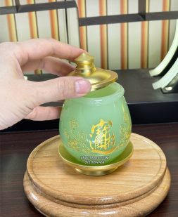 chum có nắp thờ cúng chiêu tài tiến bảo đẹp
