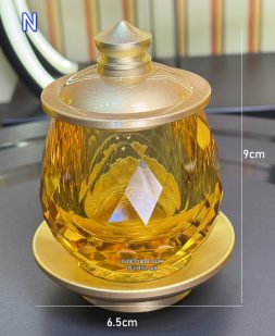 chum có nắp lưu ly vàng ngọc đẹp