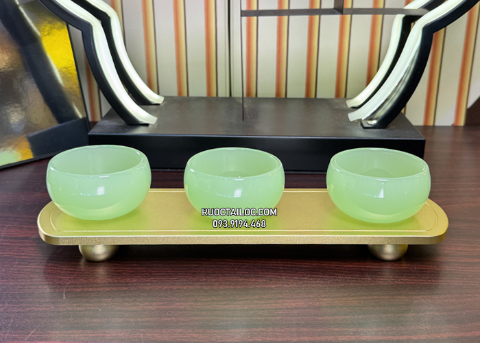 khay-3 khay-5 ly bằng bột đá thạch ngọc đẹp