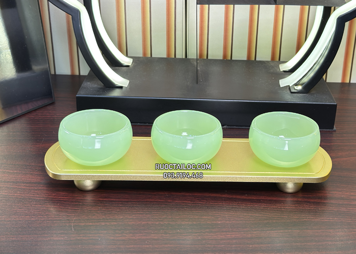 khay-3 khay-5 ly bằng bột đá thạch ngọc đẹp