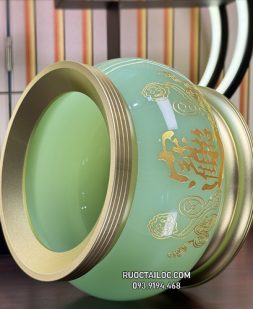 Lư Hương Thờ Cúng Chiêu Tài Tiến Bảo Xanh Ngọc