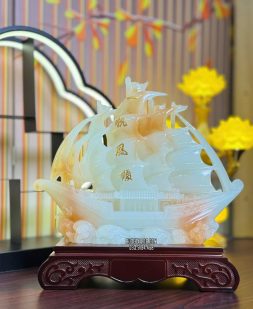 thuận buồm xuôi gió ngọc màu cẩm thạch đẹp