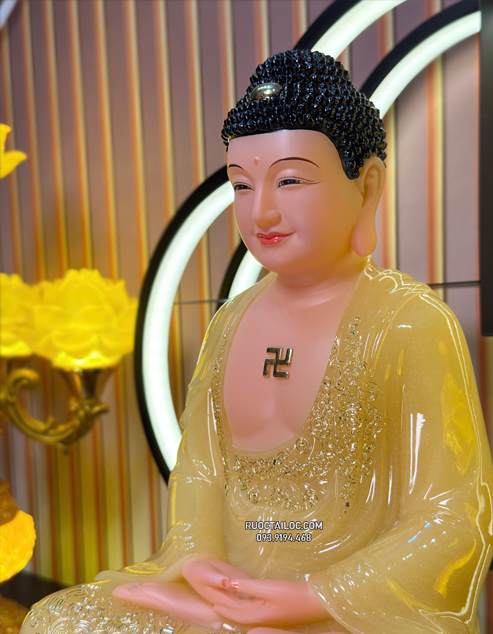 tượng Phật Dược Sư Thạch Anh đẹp