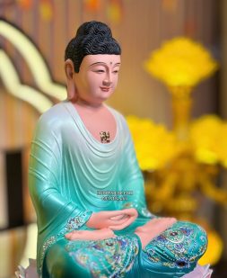 tượng Phật A Di Đà Composite xanh đẹp