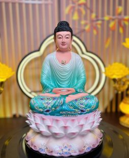 tượng Phật A Di Đà Composite xanh đẹp