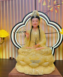 Tượng Quan Âm Thạch Anh QABT-093