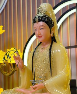 Tượng Quan Âm Thạch Anh QABT-093