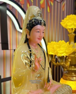 Tượng Quan Âm Thạch Anh QABT-093