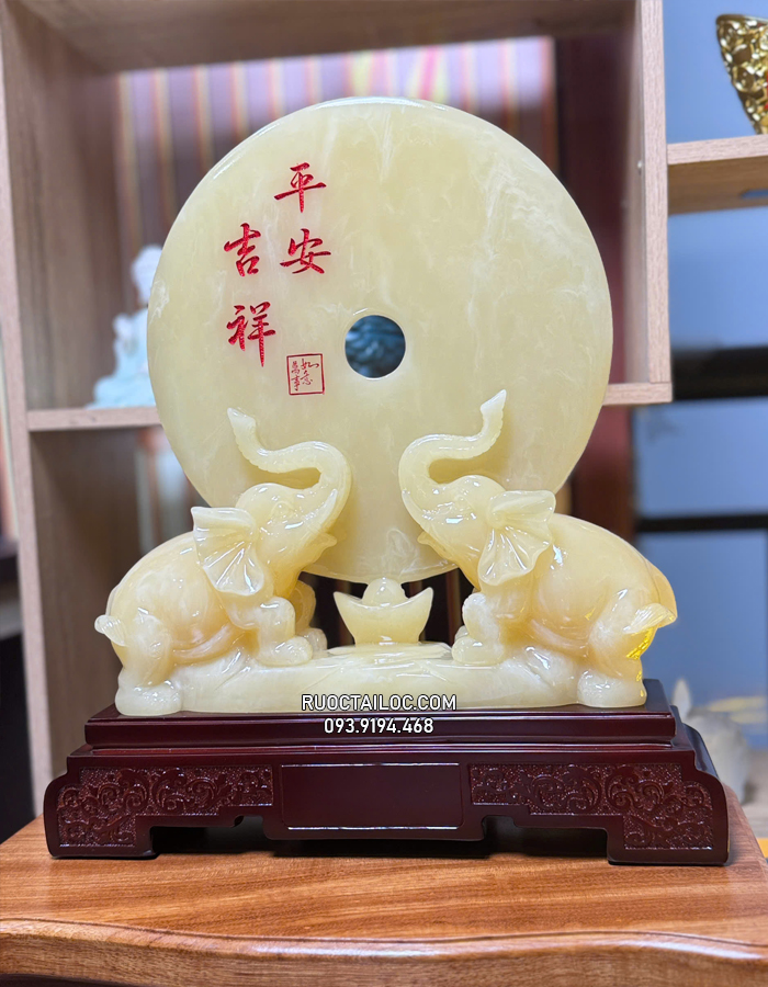 đồng điếu voi phong thủy đẹp