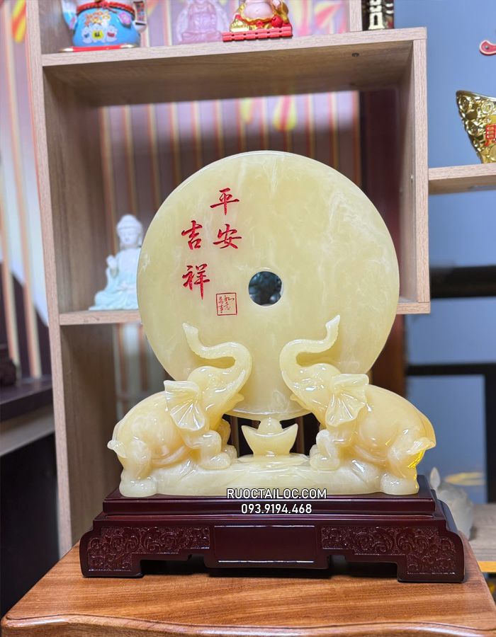 đồng điếu voi phong thủy đẹp