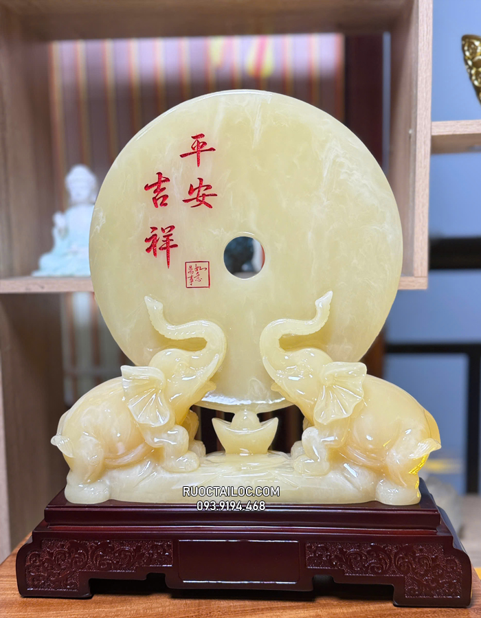 đồng điếu voi phong thủy đẹp