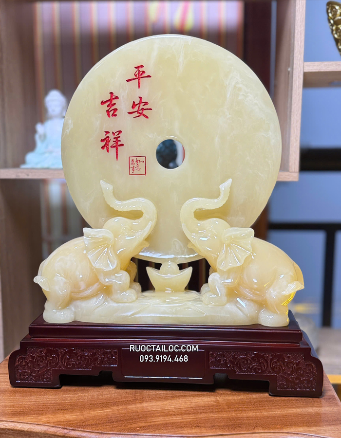 đồng điếu voi phong thủy đẹp