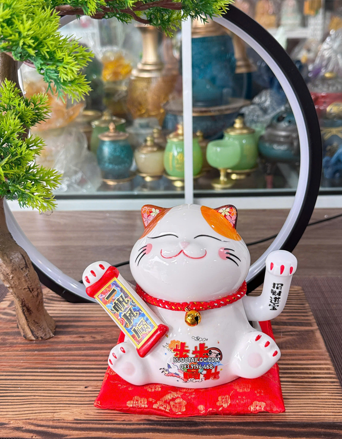 mèo thần tài chiêu tài tiến bảo nhỏ