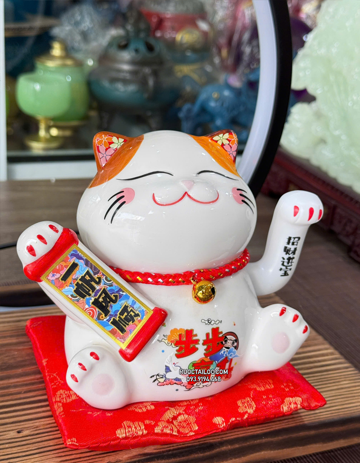 mèo thần tài chiêu tài tiến bảo nhỏ