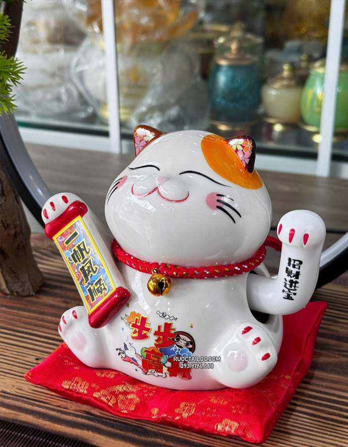 mèo thần tài chiêu tài tiến bảo nhỏ