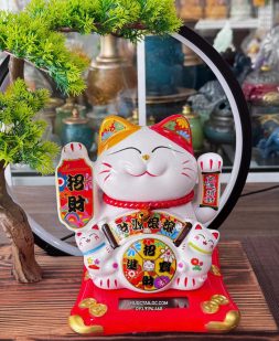 mèo thần tài năng lượng gia phúc đẹp