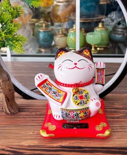 Mèo Thần Tài năng lượng Kim Vận chiêu Tài