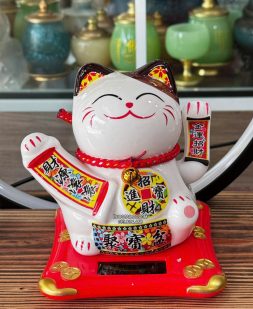 Mèo Thần Tài năng lượng Kim Vận chiêu Tài