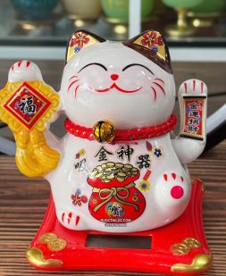 mèo thần tài năng lượng nguyên bảo đẹp