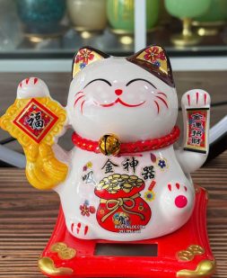 mèo thần tài năng lượng nguyên bảo đẹp