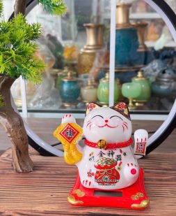 mèo thần tài năng lượng nguyên bảo đẹp