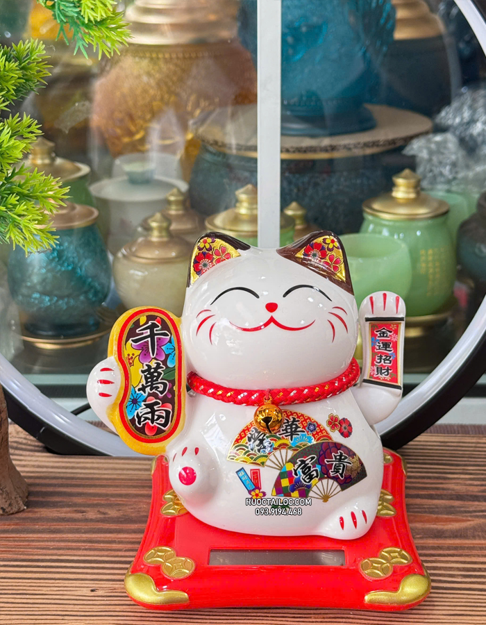 mèo thần tài năng lượng phú quý